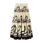 La DoubleJ Big Skirt in Ambrosia Placée Pale Pink - Skirts - Milanese Maximalist Fashion at Luxury Shoes 