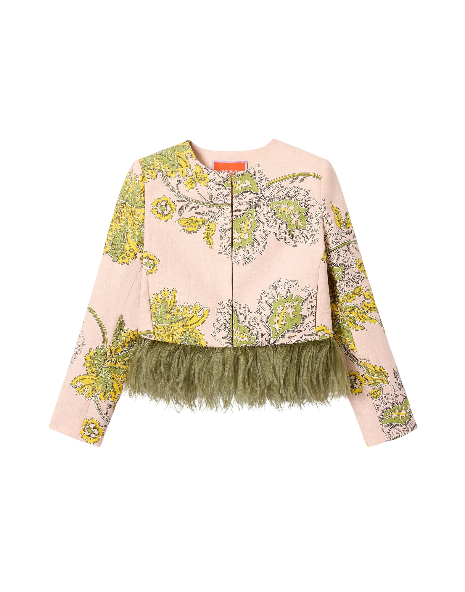 La-DoubleJ-Bijoux-Jacket-in-Swathe-Pink79337_nobg La DoubleJ Bijoux Jacket in Swathe Pink - Jackets - Milanese Maximalist Fashion at Luxury Shoes