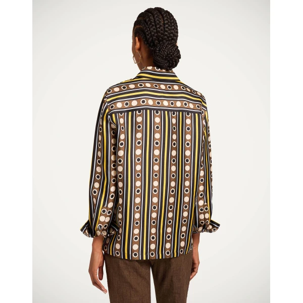 La DoubleJ Boy Shirt in Sanctuary Brown - Tops - Milanese Maximalist Fashion at Luxury Shoes 