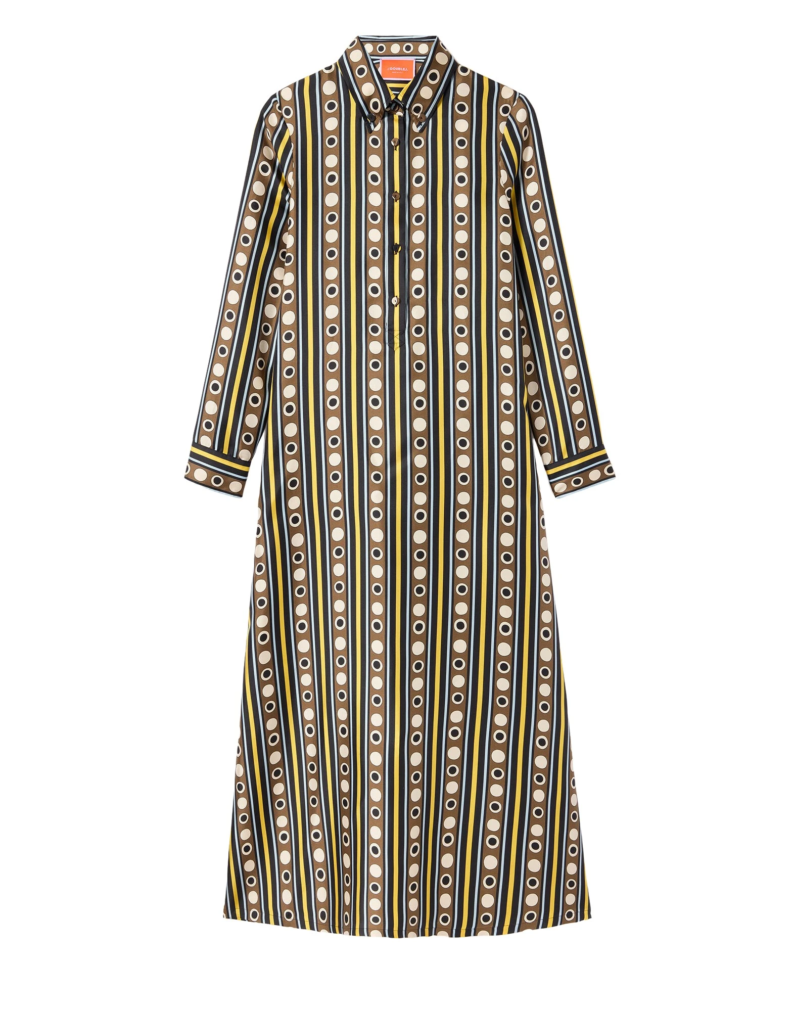 La-DoubleJ-Chemise-Swing-Dress-in-Sanctuary-Brown13095_nobg La DoubleJ Chemise Swing Dress in Sanctuary Brown - Dresses - Milanese Maximalist Fashion at Luxury Shoes
