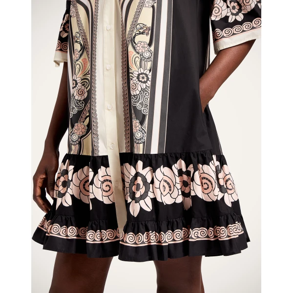 La DoubleJ Choux Dress in Ambrosia Placée Pale Pink - Dresses - Milanese Maximalist Fashion at Luxury Shoes 
