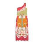 La-DoubleJ-Clingy-Roy-Dress-in-Ambrosia-Placee-Orange53361_nobg La DoubleJ Clingy Roy Dress in Ambrosia Placée Orange - Dresses - Milanese Maximalist Fashion at Luxury Shoes