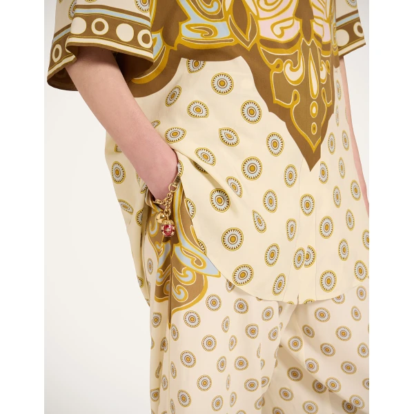 La DoubleJ Club Pants in Cocoon Placée Brown - Pants - Milanese Maximalist Fashion at Luxury Shoes 