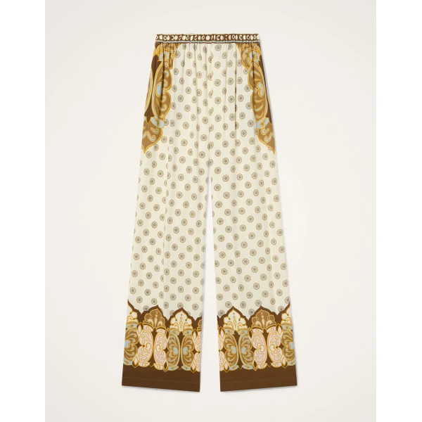 La DoubleJ Club Pants in Cocoon Placée Brown - Pants - Milanese Maximalist Fashion at Luxury Shoes 