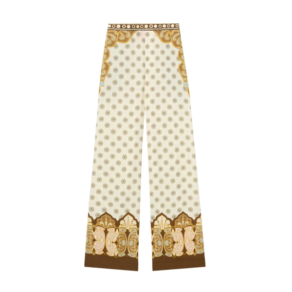 La DoubleJ Club Pants in Cocoon Placée Brown - Pants - Milanese Maximalist Fashion at Luxury Shoes 