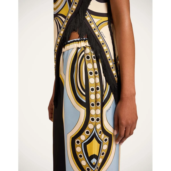La DoubleJ Club Pants in Sanctuary Placée Black - Pants - Milanese Maximalist Fashion at Luxury Shoes 