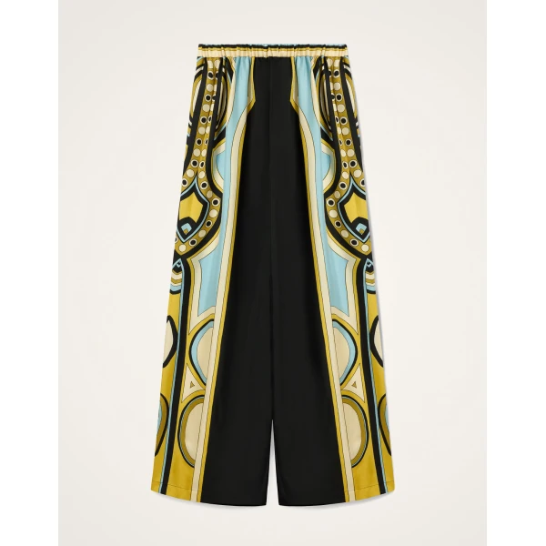La DoubleJ Club Pants in Sanctuary Placée Black - Pants - Milanese Maximalist Fashion at Luxury Shoes 