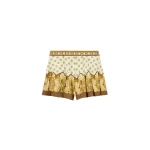 La DoubleJ Club Skort in Cocoon Placée Brown - Shorts - Milanese Maximalist Fashion at Luxury Shoes 