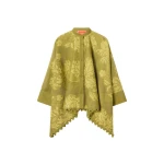 La DoubleJ Foulard Shirt in Solid Green - Tops - Milanese Maximalist Fashion at Luxury Shoes 
