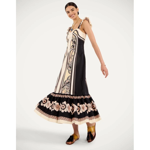 La DoubleJ Gingerbread Dress in Ambrosia Placée Pale Pink - Dresses - Milanese Maximalist Fashion at Luxury Shoes 