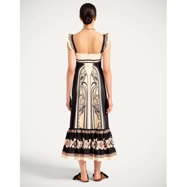 La DoubleJ Gingerbread Dress in Ambrosia Placée Pale Pink - Dresses - Milanese Maximalist Fashion at Luxury Shoes 