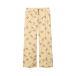 La DoubleJ Hendrix Pants in Farfalla Buttercream - Pants - Milanese Maximalist Fashion at Luxury Shoes 