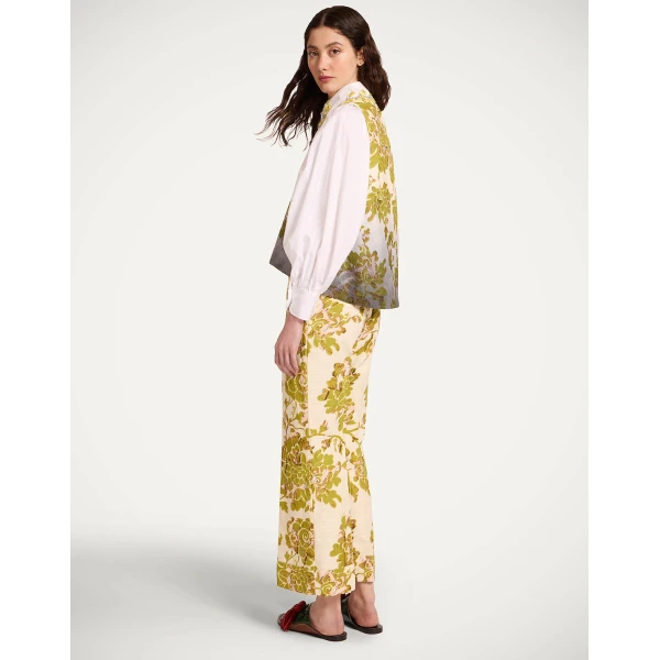 La DoubleJ Hendrix Pants in Oasis Green - Pants - Milanese Maximalist Fashion at Luxury Shoes 