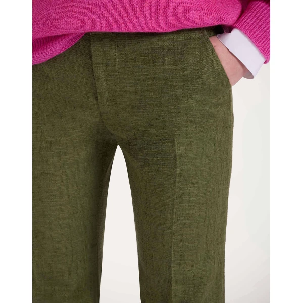 La DoubleJ Hendrix Pants in Solid Camouflage - Pants - Milanese Maximalist Fashion at Luxury Shoes 