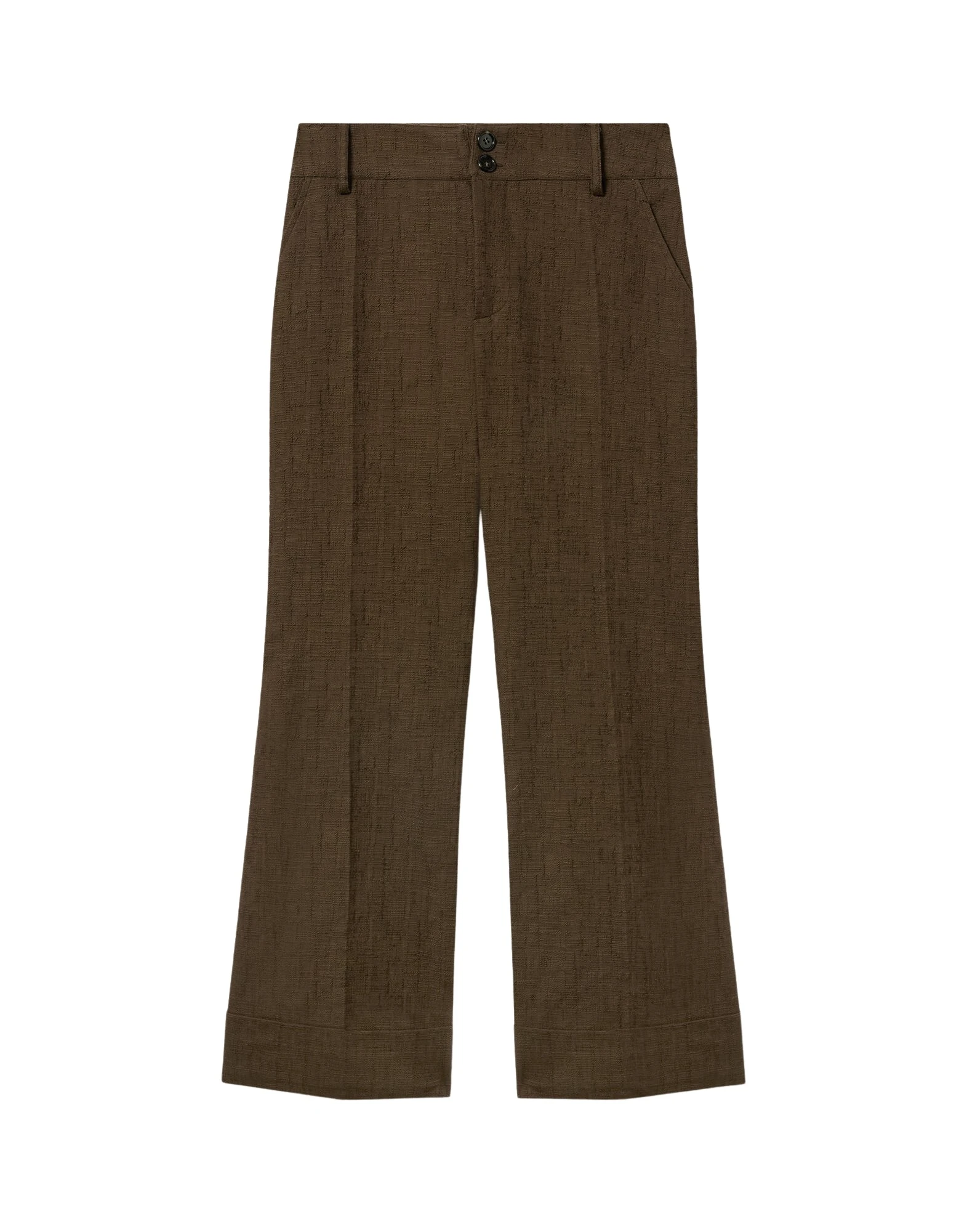 La-DoubleJ-Hendrix-Pants-in-Solid-Chocolate41844_nobg La DoubleJ Hendrix Pants in Solid Chocolate - Pants - Milanese Maximalist Fashion at Luxury Shoes