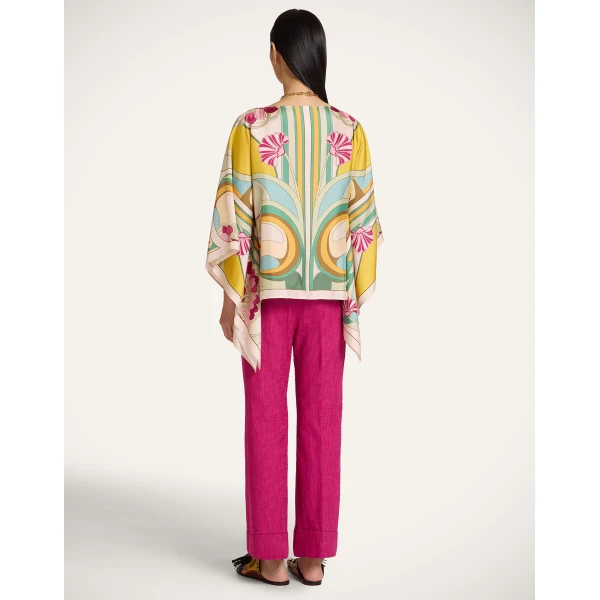 La DoubleJ Hendrix Pants in Solid Pink - Pants - Milanese Maximalist Fashion at Luxury Shoes 