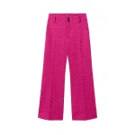 La-DoubleJ-Hendrix-Pants-in-Solid-Pink45034_nobg La DoubleJ Hendrix Pants in Solid Pink - Pants - Milanese Maximalist Fashion at Luxury Shoes