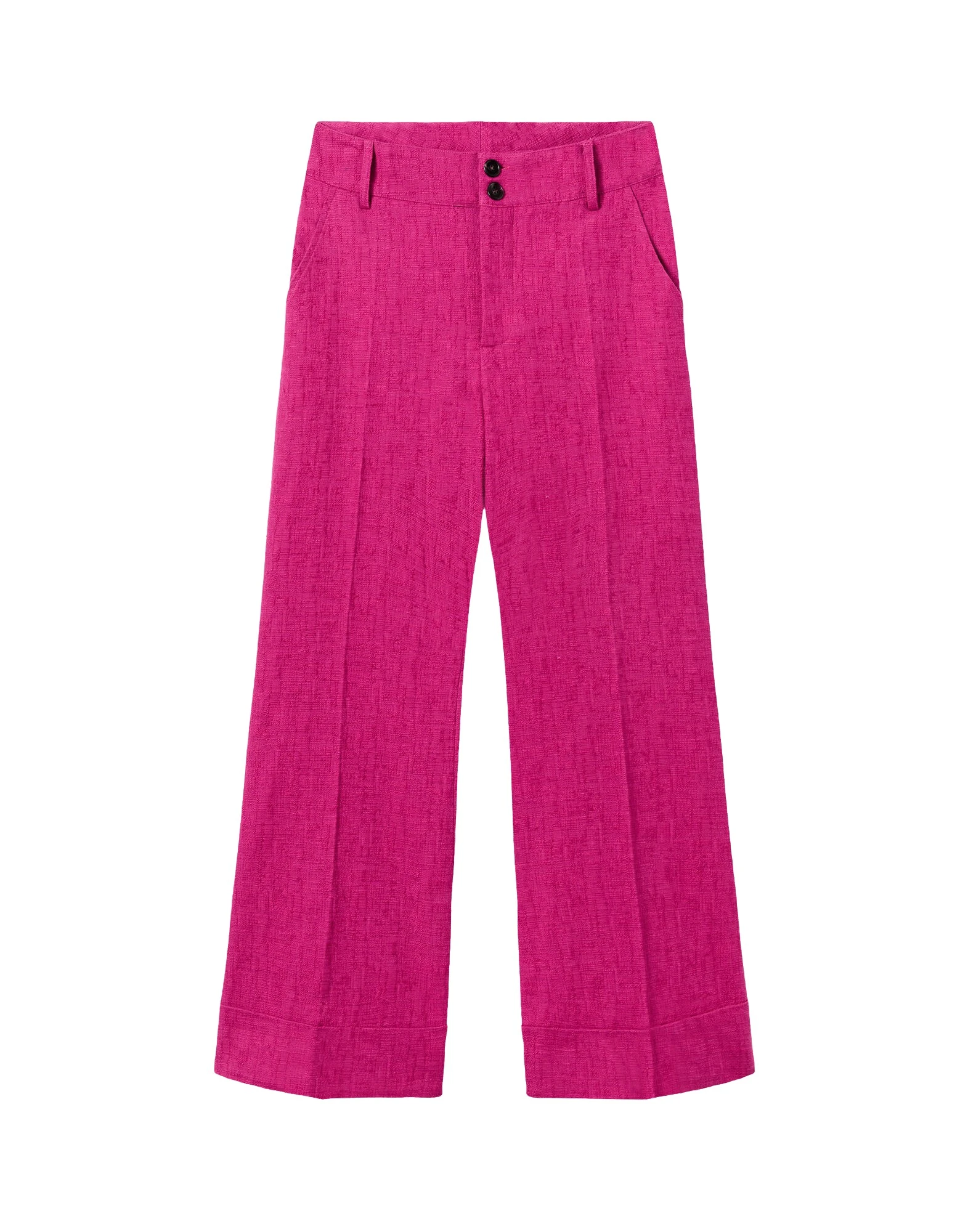 La-DoubleJ-Hendrix-Pants-in-Solid-Pink45034_nobg La DoubleJ Hendrix Pants in Solid Pink - Pants - Milanese Maximalist Fashion at Luxury Shoes