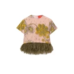 La DoubleJ La Scala Tee in Swathe Pink - Tops - Milanese Maximalist Fashion at Luxury Shoes 