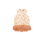 La DoubleJ La Scala Top in Farfalla Buttercream - Tops - Milanese Maximalist Fashion at Luxury Shoes 