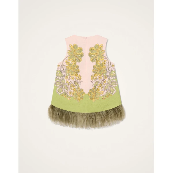 La DoubleJ La Scala Top in Swathe Pink - Tops - Milanese Maximalist Fashion at Luxury Shoes 