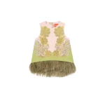La DoubleJ La Scala Top in Swathe Pink - Tops - Milanese Maximalist Fashion at Luxury Shoes 