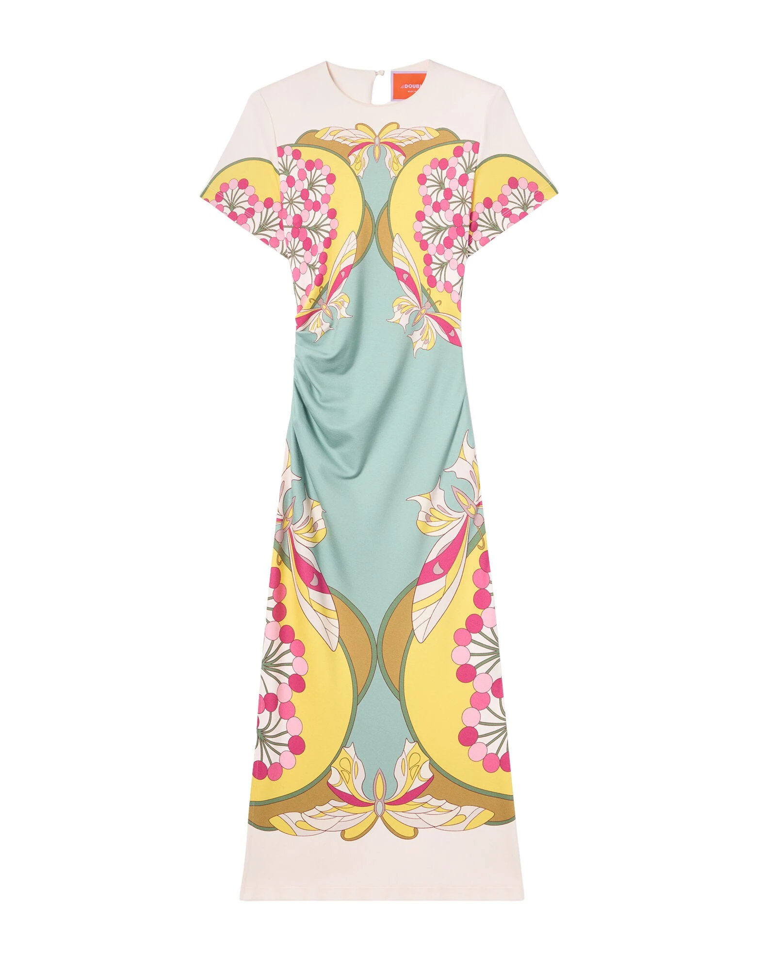 La-DoubleJ-Lela-Dress-in-Florette-Placee-Fuchsia51574_nobg La DoubleJ Lela Dress in Florette Placée Fuchsia - Dresses - Milanese Maximalist Fashion at Luxury Shoes