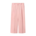 La DoubleJ Loose Pants in Solid Pink - Pants - Milanese Maximalist Fashion at Luxury Shoes 