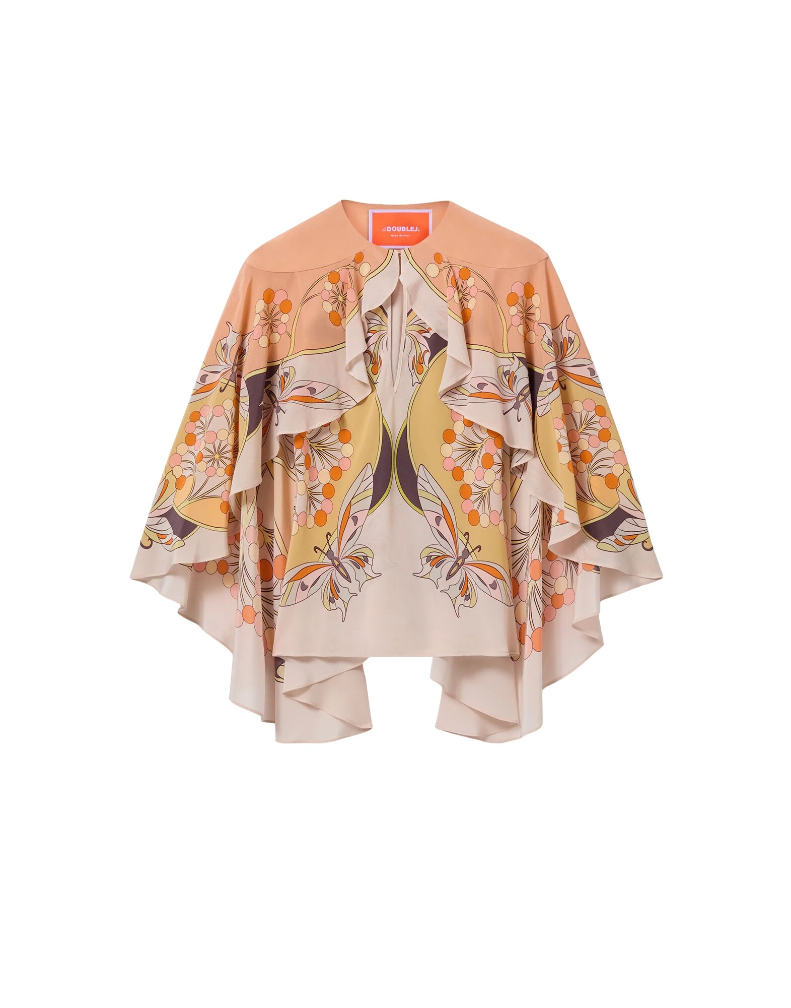 La-DoubleJ-Magic-Top-in-Florette-Placee-Pale-Pink63906_nobg La DoubleJ Magic Top in Florette Placée Pale Pink - Tops - Milanese Maximalist Fashion at Luxury Shoes