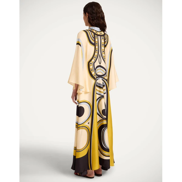La DoubleJ Magnifico Dress in Sanctuary Placée Ivory - Dresses - Milanese Maximalist Fashion at Luxury Shoes 