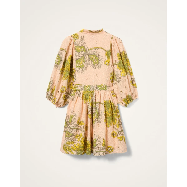 La DoubleJ Mini Portofino Dress in Swathe Pink - Dresses - Milanese Maximalist Fashion at Luxury Shoes 