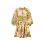 La DoubleJ Mini Portofino Dress in Swathe Pink - Dresses - Milanese Maximalist Fashion at Luxury Shoes 