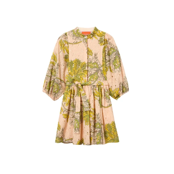 La DoubleJ Mini Portofino Dress in Swathe Pink - Dresses - Milanese Maximalist Fashion at Luxury Shoes 