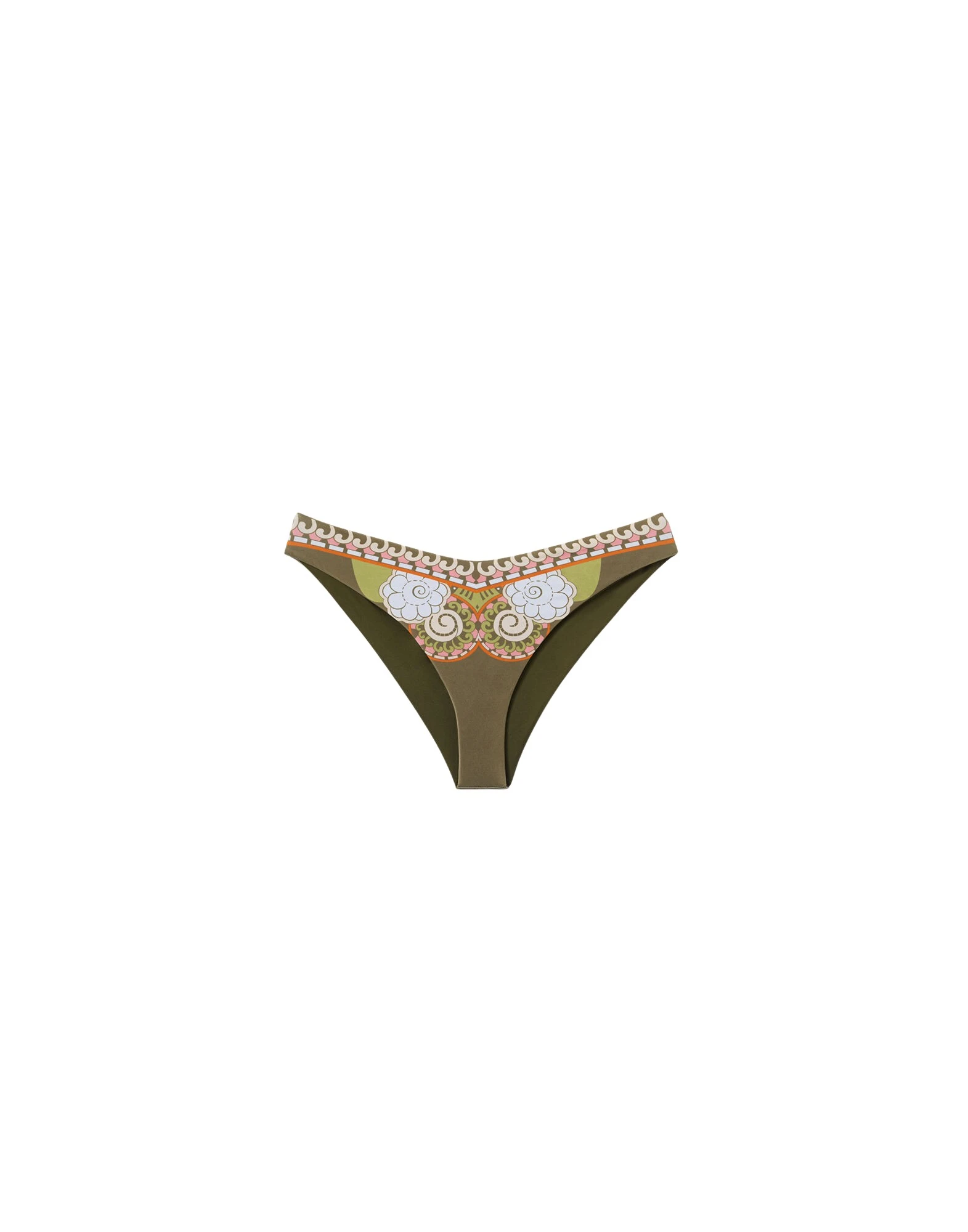 La-DoubleJ-Mirage-Bikini-Bottom-in-Ambrosia-Placee-Green62904_nobg La DoubleJ Mirage Bikini Bottom in Ambrosia Placée Green - Beachwear - Milanese Maximalist Fashion at Luxury Shoes