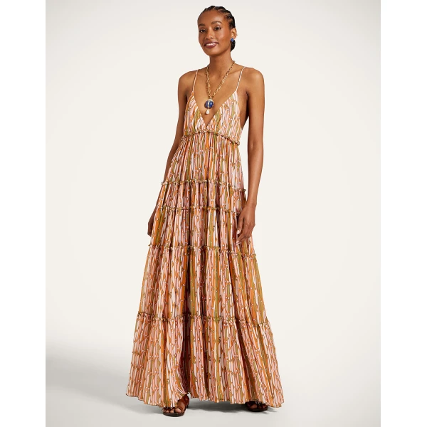 La DoubleJ Nymph Dress in Smarties Orange - Dresses - Milanese Maximalist Fashion at Luxury Shoes 