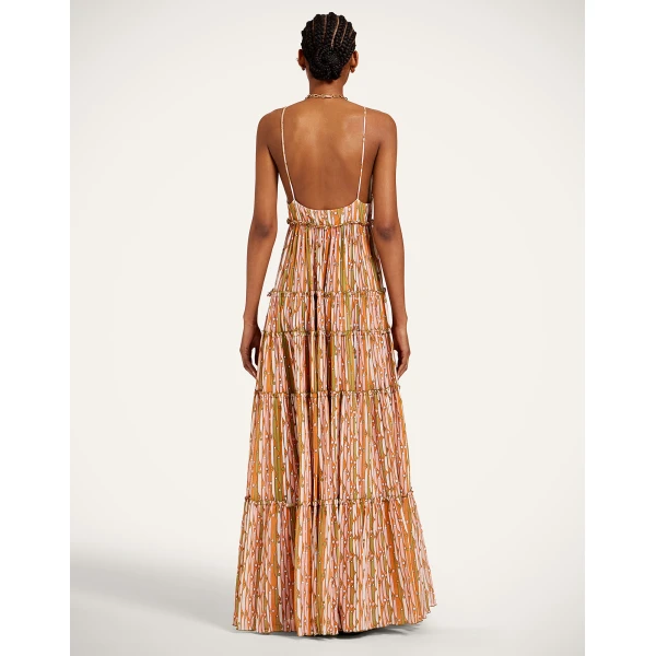 La DoubleJ Nymph Dress in Smarties Orange - Dresses - Milanese Maximalist Fashion at Luxury Shoes 