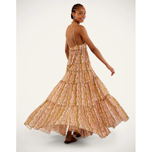 La DoubleJ Nymph Dress in Smarties Orange - Dresses - Milanese Maximalist Fashion at Luxury Shoes 
