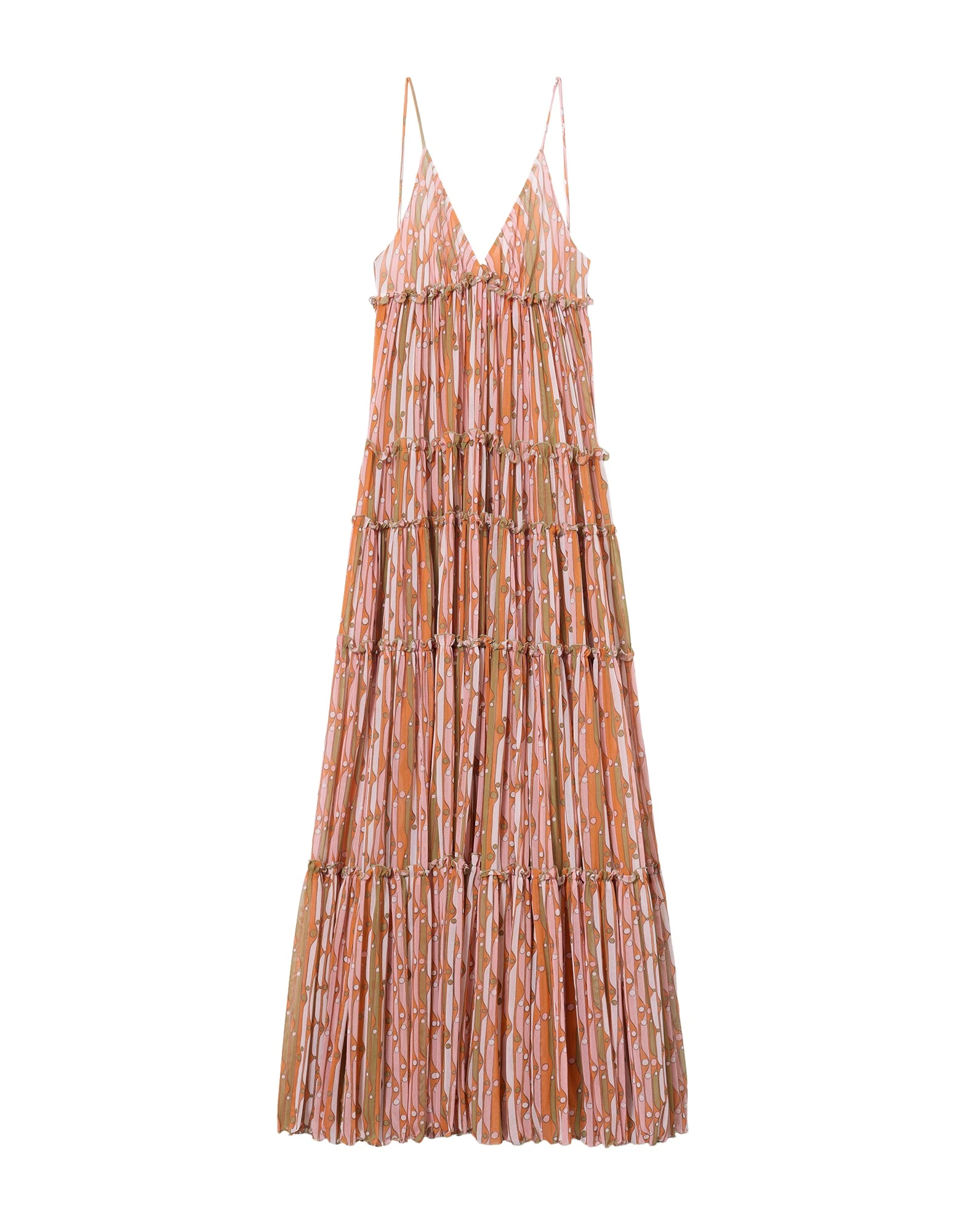 La-DoubleJ-Nymph-Dress-in-Smarties-Orange40274_nobg La DoubleJ Nymph Dress in Smarties Orange - Dresses - Milanese Maximalist Fashion at Luxury Shoes