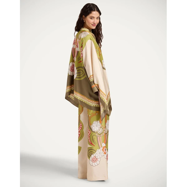 La DoubleJ Palazzo Pants in Ambrosia Placée Ivory - Pants - Milanese Maximalist Fashion at Luxury Shoes 