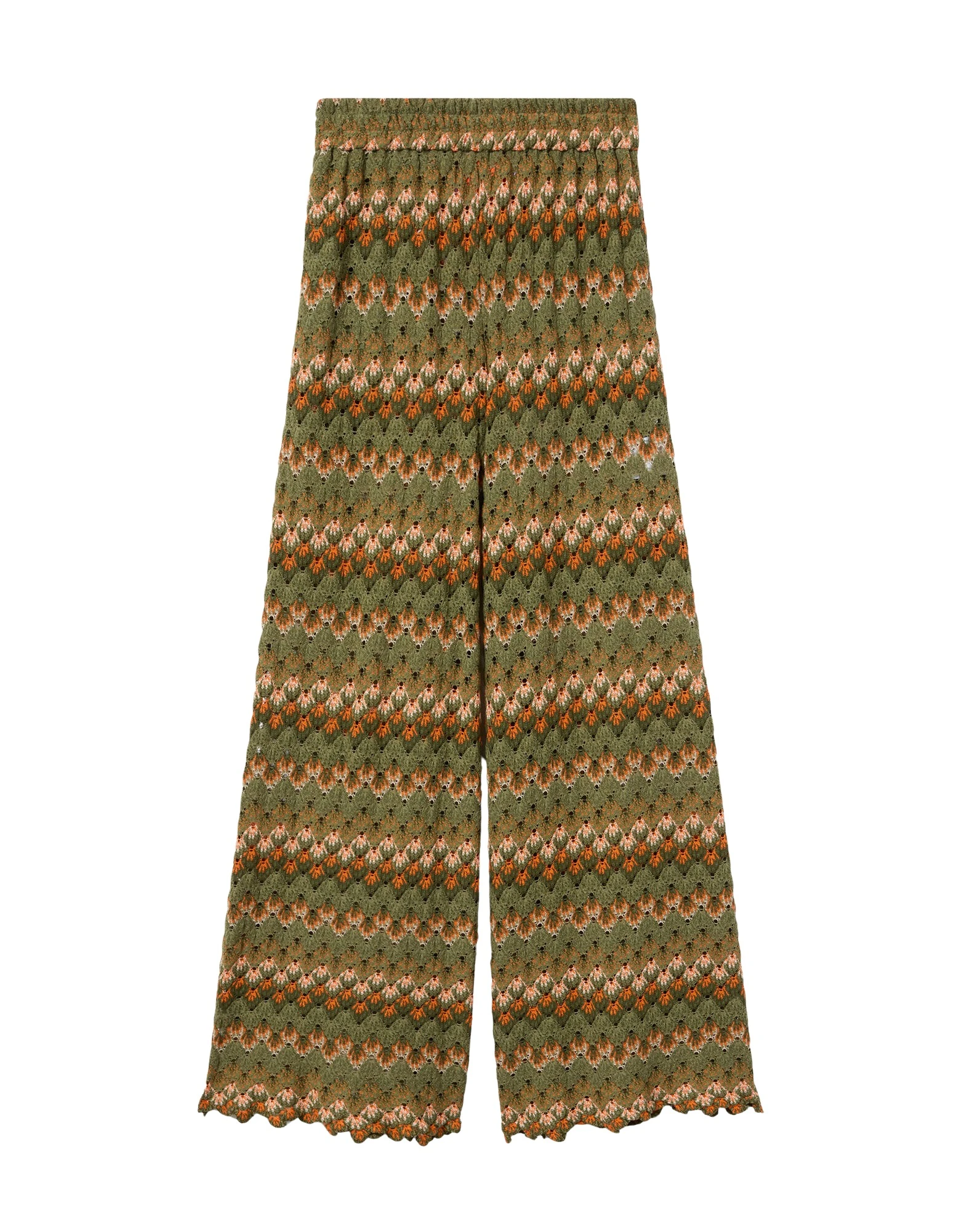 La-DoubleJ-Palazzo-Pants-in-Multicolor-Green-Orange80245_nobg La DoubleJ Palazzo Pants in Multicolor Green & Orange - Pants - Milanese Maximalist Fashion at Luxury Shoes