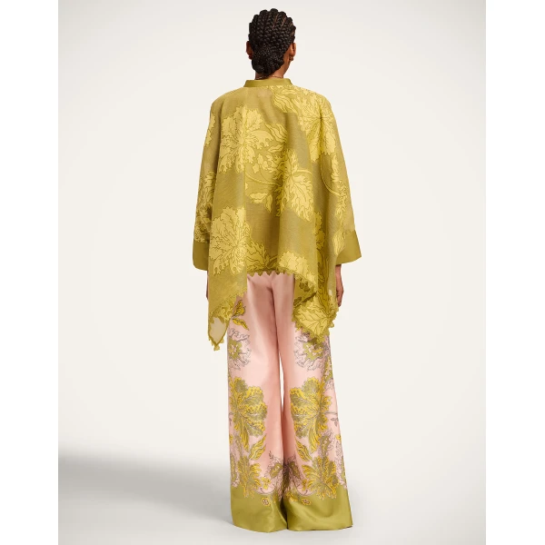 La DoubleJ Palazzo Pants in Swathe Placée Pink - Pants - Milanese Maximalist Fashion at Luxury Shoes 