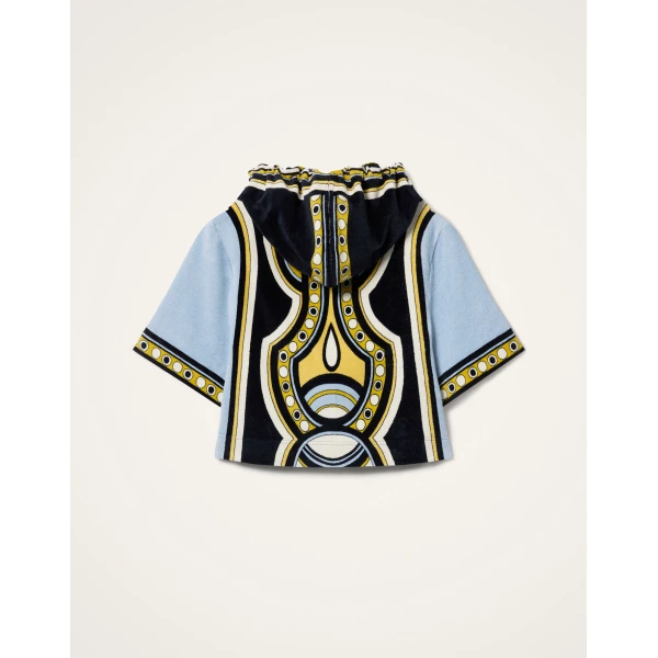 La DoubleJ Portal Tee in Sanctuary Placée Light Blue - Tops - Milanese Maximalist Fashion at Luxury Shoes 