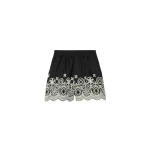 La DoubleJ Pull-Up Shorts in Eclipse Solid Black - Shorts - Milanese Maximalist Fashion at Luxury Shoes 