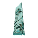 La DoubleJ Roy Dress in Blooming Tulip Placée Mint - Dresses - Milanese Maximalist Fashion at Luxury Shoes 