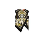 La DoubleJ Scarf Top in Sanctuary Placée Gold - Tops - Milanese Maximalist Fashion at Luxury Shoes 