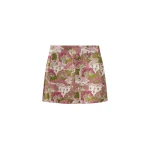 La DoubleJ Short Skirt in Tulip Green - Skirts - Milanese Maximalist Fashion at Luxury Shoes 