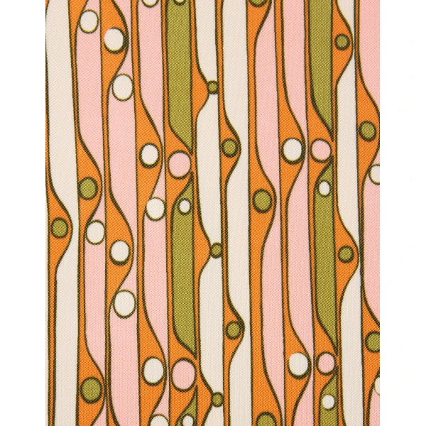 La DoubleJ Sleeveless Stretch Polo in Smarties Orange - Tops - Milanese Maximalist Fashion at Luxury Shoes 