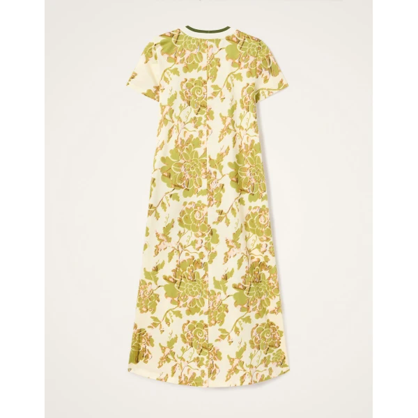 La DoubleJ Sporty Swing Dress in Oasis Green - Dresses - Milanese Maximalist Fashion at Luxury Shoes 