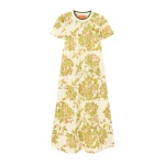 La DoubleJ Sporty Swing Dress in Oasis Green - Dresses - Milanese Maximalist Fashion at Luxury Shoes 