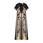 La DoubleJ Swing Dress in Ambrosia Placée Pale Pink - Dresses - Milanese Maximalist Fashion at Luxury Shoes 